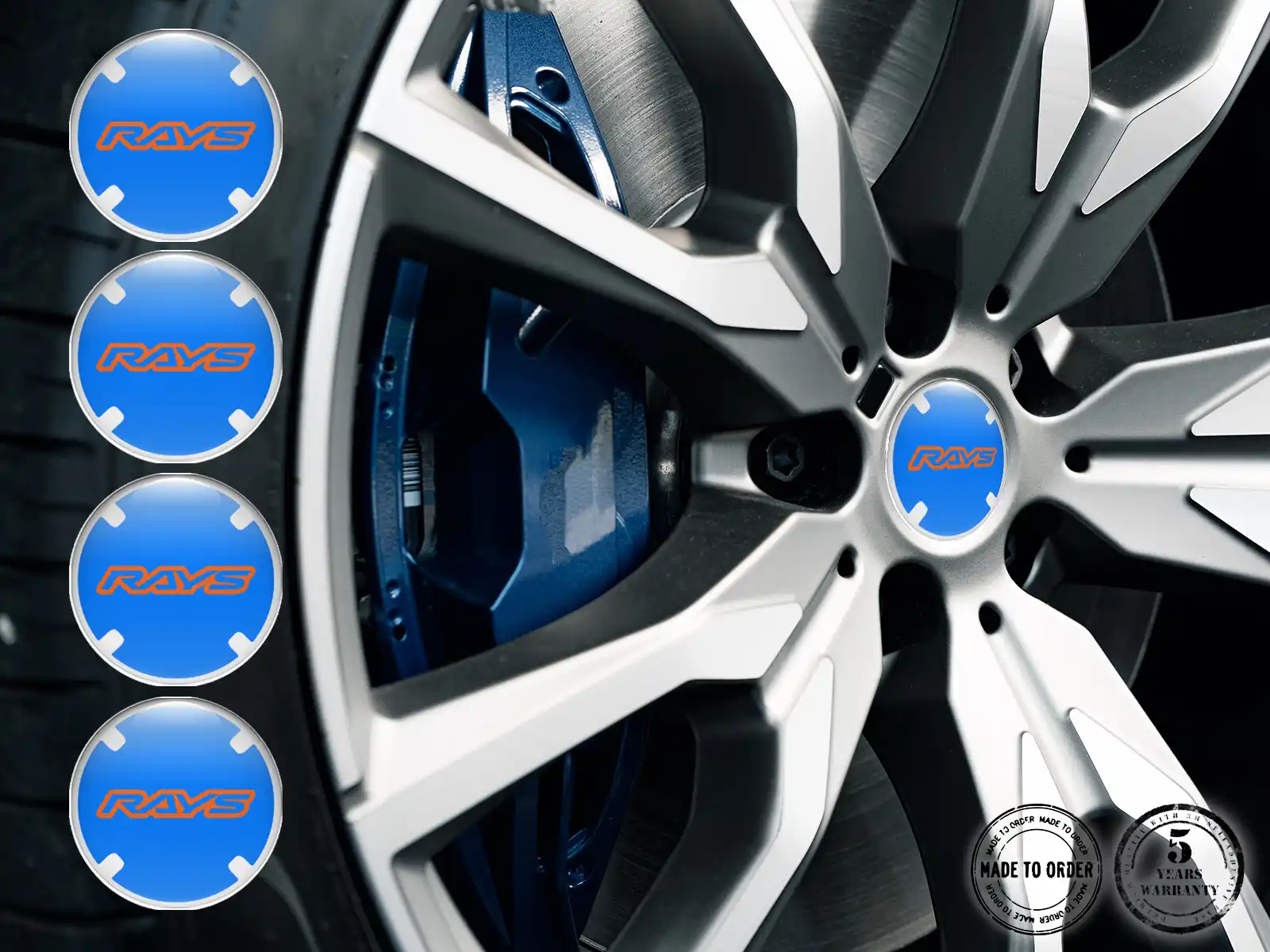Rays Silikonaufkleber Edition Individuelle Radlabels